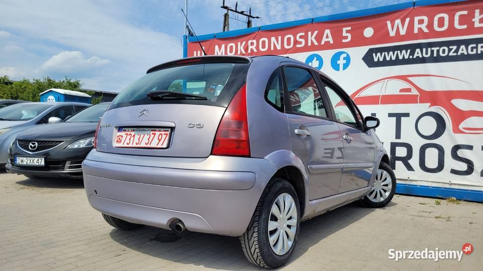 Citroen C3 14 Diesel 5drzwi Klima Miejski Wrocław