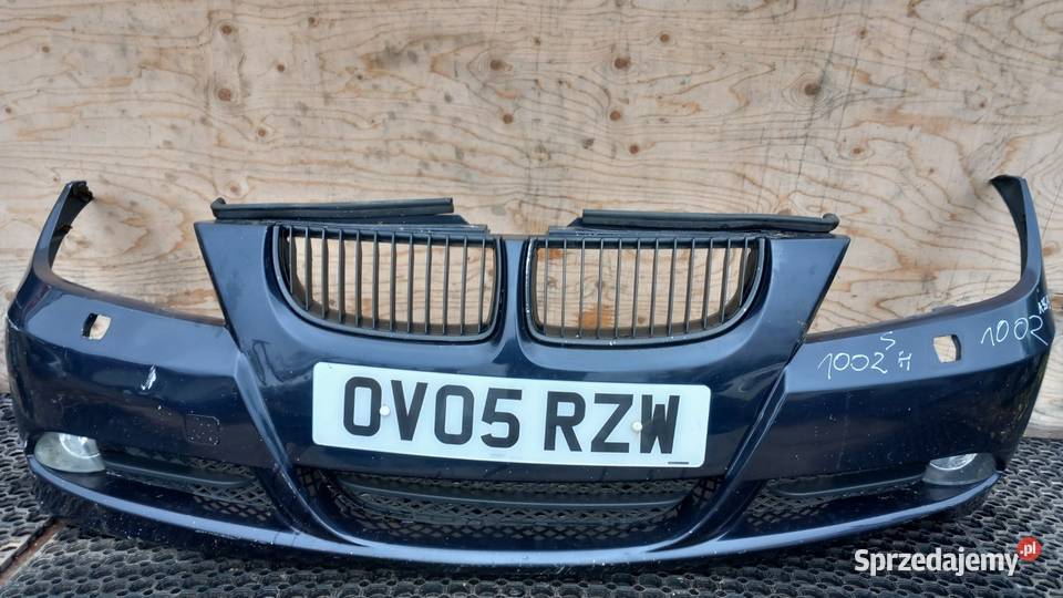 BMW E90 E91 ZDERZAK PRZÓD A355 HALOGEN SPRYSK Zbierkowo