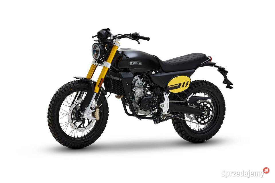 Fantic Caballero 125 Scrambler czarny model 2026 Yamaha Szczecin