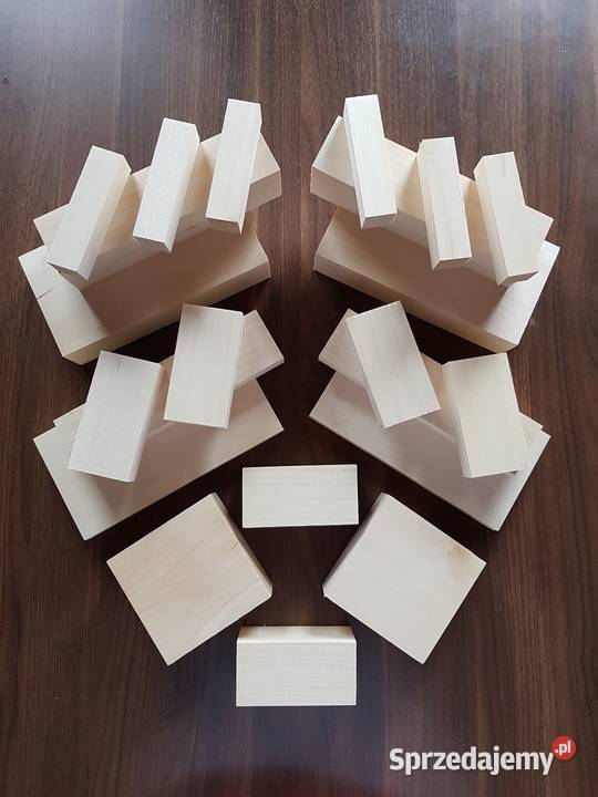 Drewniane klocki lipowe drewno do rzeźbienia Łódź