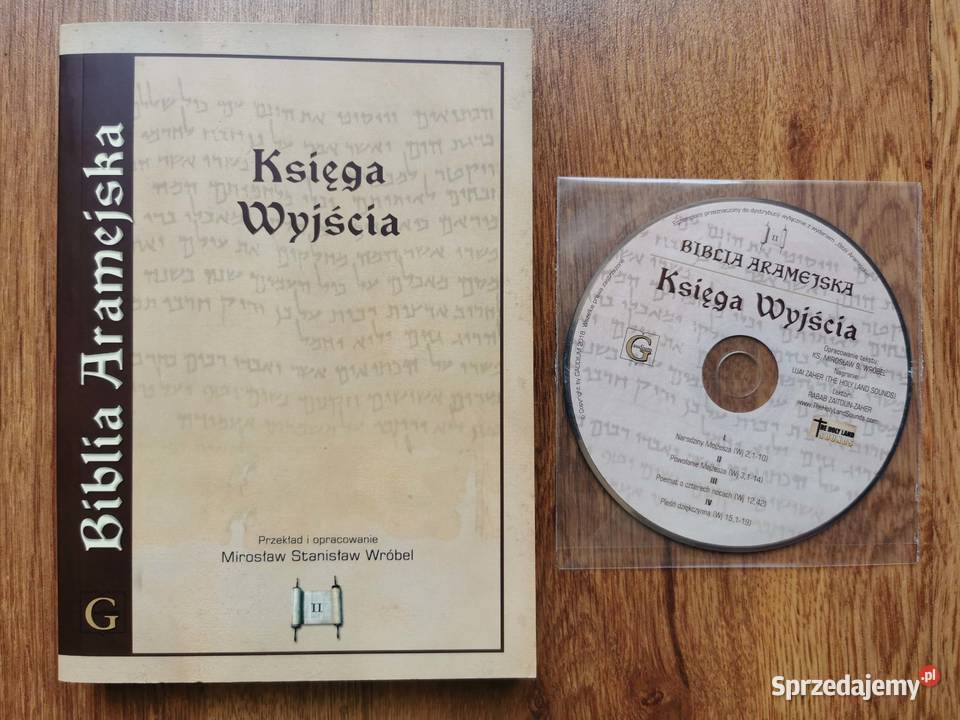 Biblia Aramejska Księga Wyjścia Książki naukowe i popularnonaukowe Lędziny
