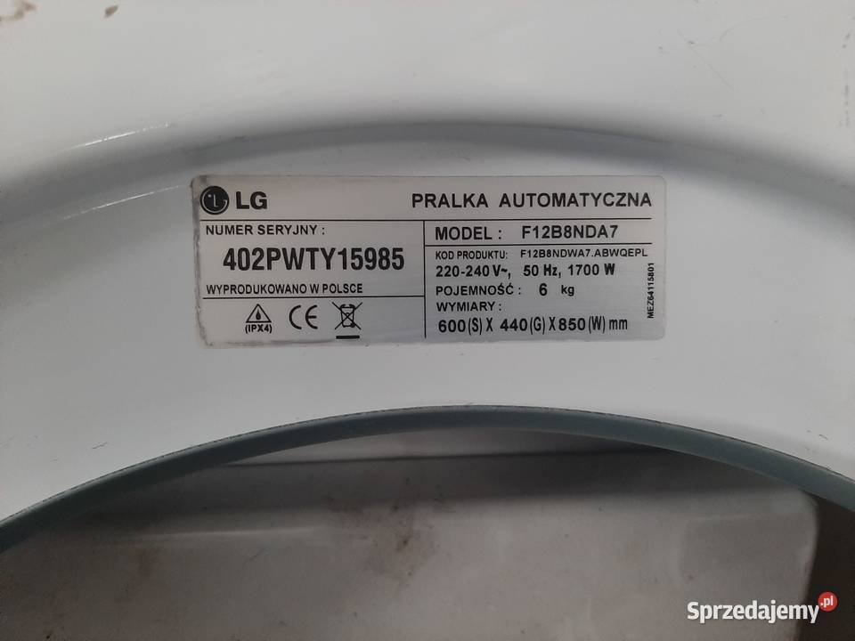 Drzwi do pralki LG Łowicz