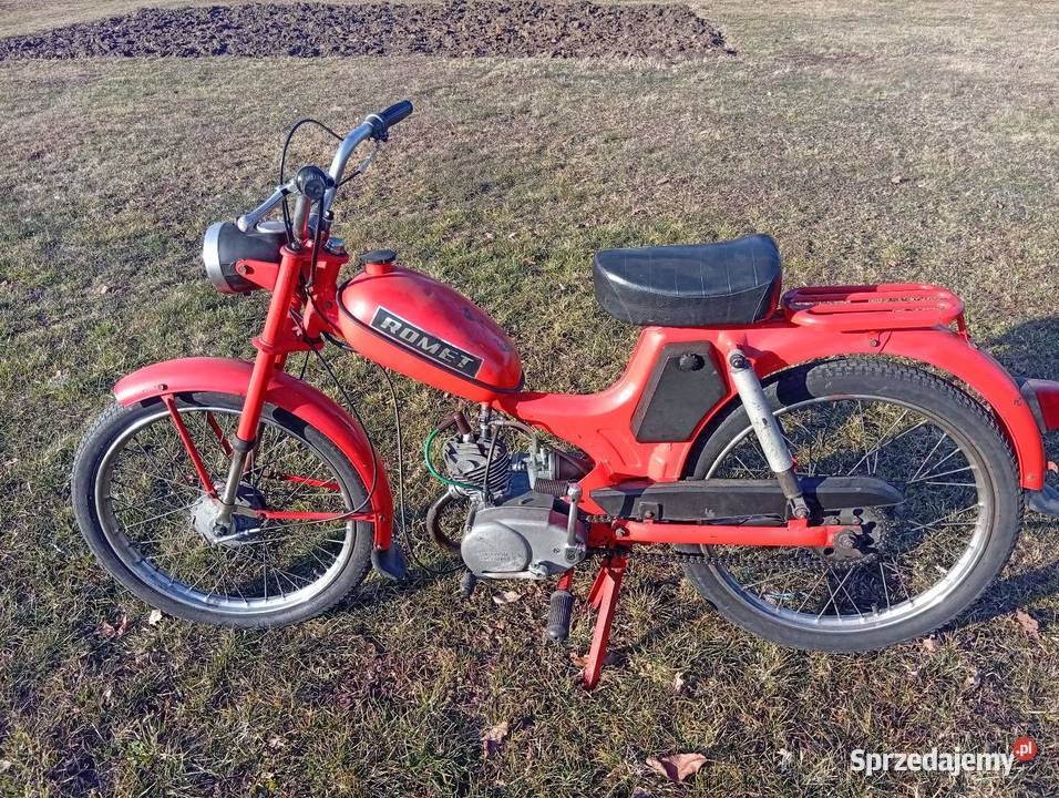 Romet typ 100 silnik 025 komar łańcuch