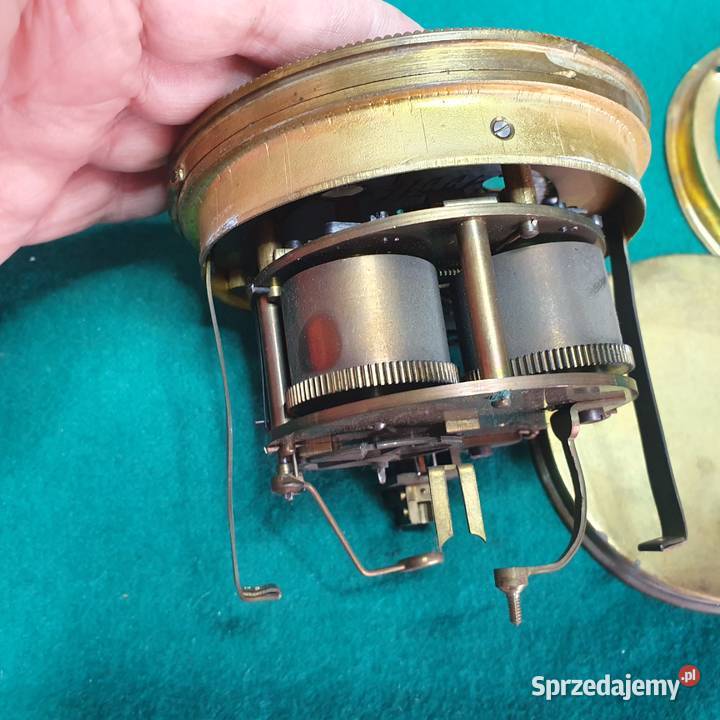 Sprawny zegar ARTDECO z przystawkamibrak dzwonka dolnośląskie Wrocław sprzedam