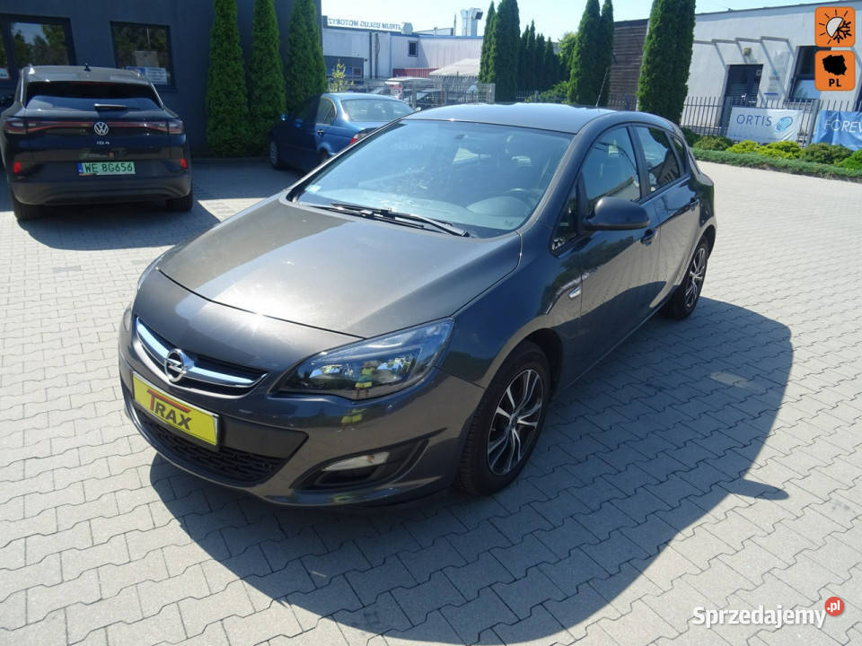 Opel Astra 16 116 Salon Niski przebieg J grafitowy Łódź