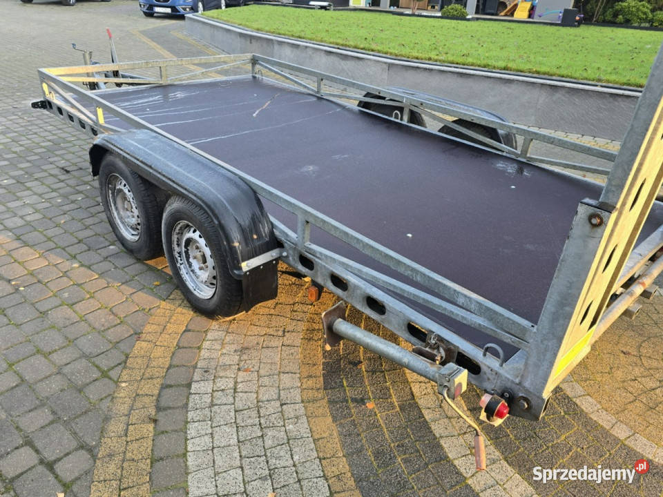 do przewozu samochodów Wiola Przyczepka do Motoryzacja Skępe sprzedam