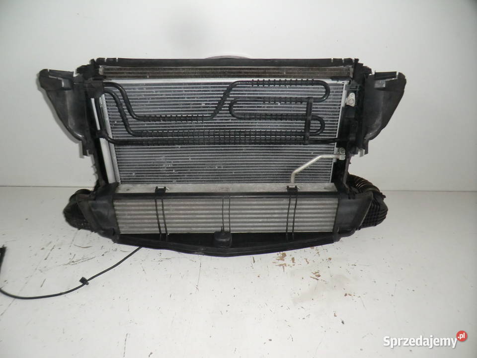 Pas przedni komplet chłodnic wentylator Mercedes osobowe Krzeszowice