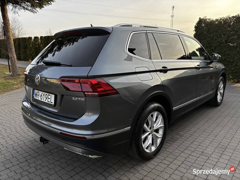 Tiguana Allspace 20 TDI 180 salon prywatny mazowieckie Kępina