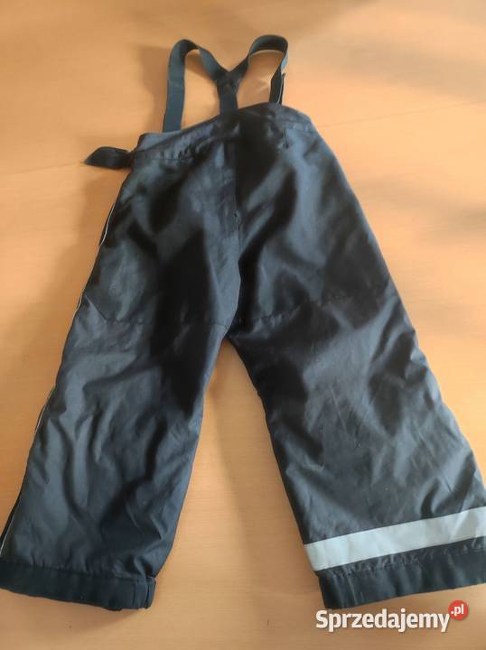 HM spodnie zimowe ocieplane czarne zimowe Rozmiar 104 Kielce sprzedam