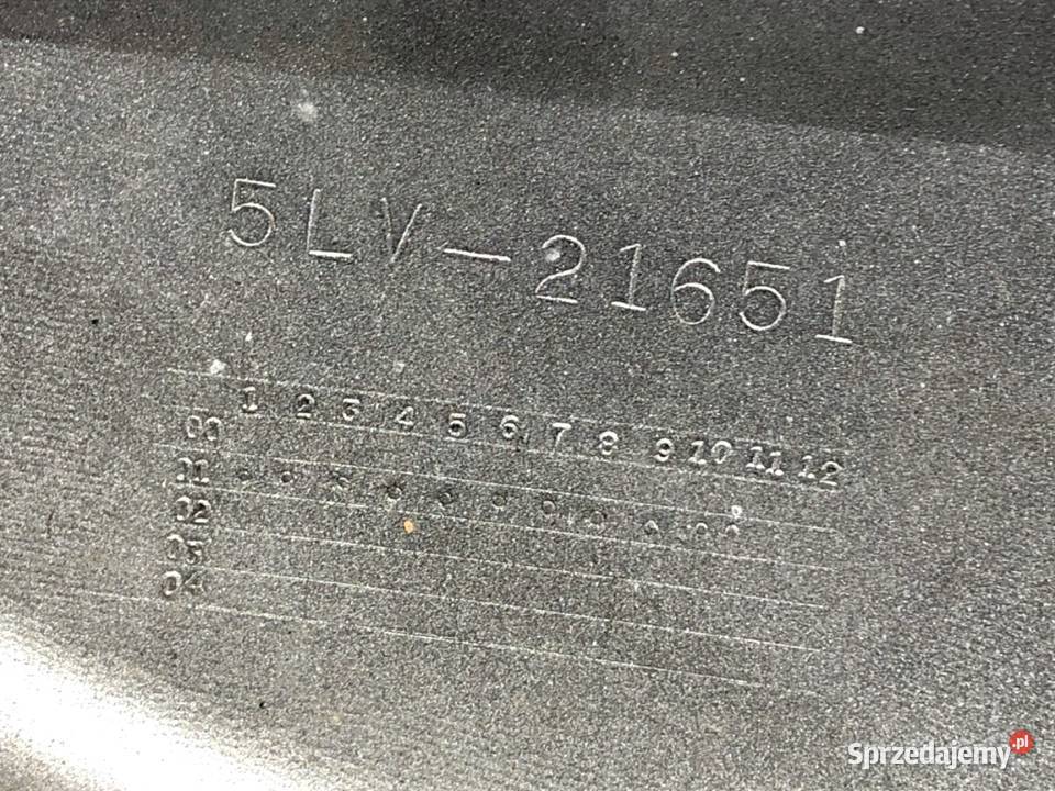 OGON ZADUPEK MT125A FZS 1000 FAZER 5LV21651 Pozostałe