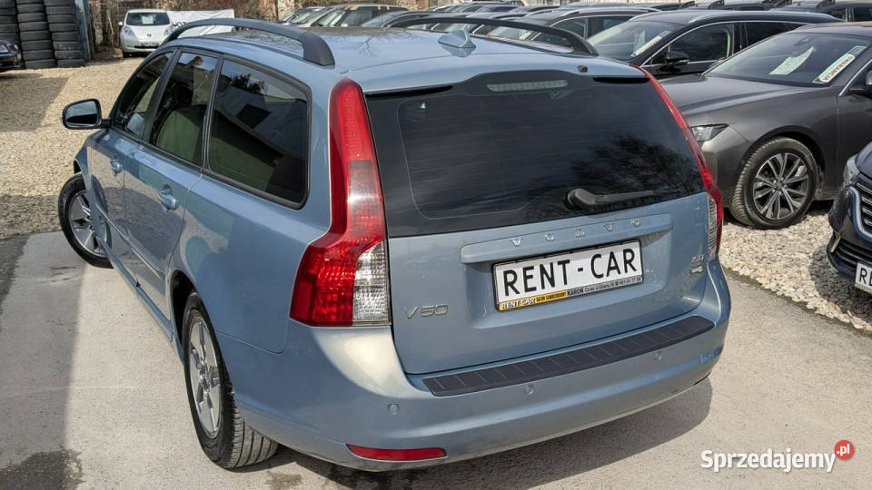 Volvo V50 16D109OPŁACONY Bezwypadkowy aluminiowe felgi Częstochowa