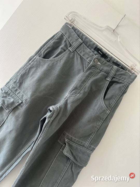 Spodnie Bershka XS spodnie cargo bojówki