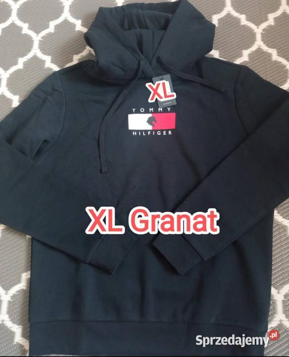 Bluza Tommy Hilfiger XL Granat patrz fotki i Osielsko