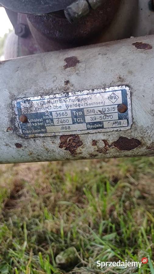 Przyczepa rolnicza ifa 6011 opolskie Olesno