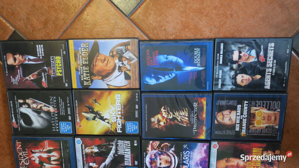 Filmy DVD 20 sztuk Piotrowice sprzedam