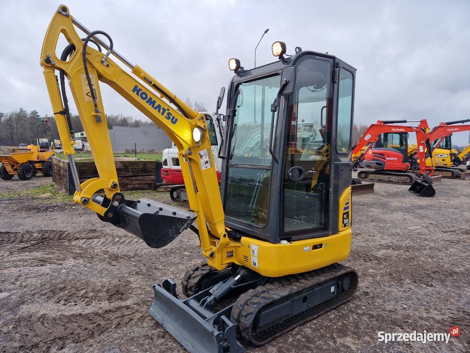 Minikoparka Komatsu PC 16R 2018r 1800mtg Rok produkcji 2018
