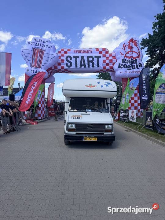Kamper Fiat Ducato 25D zabytkowe tablice Rok produkcji 1990 Warszawa