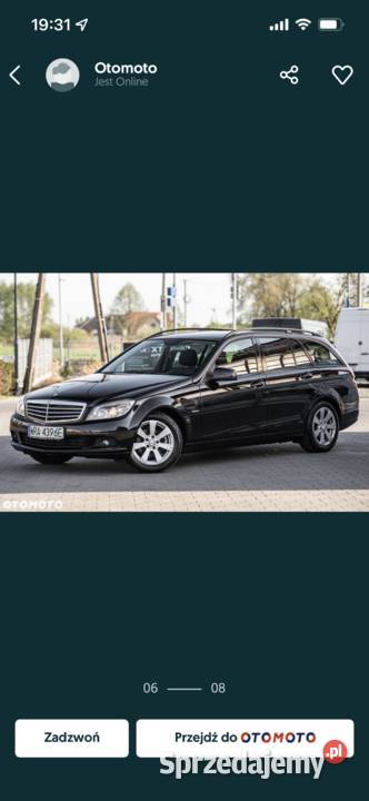 Mercedes C klasa stan wzorowy Radom