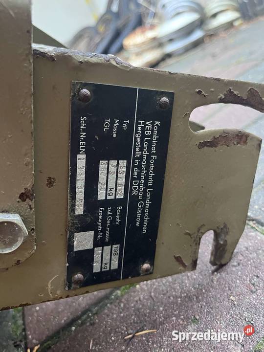 Zamiatarka A52 Fortschritt E930 E931 org DDR PRL Toruń