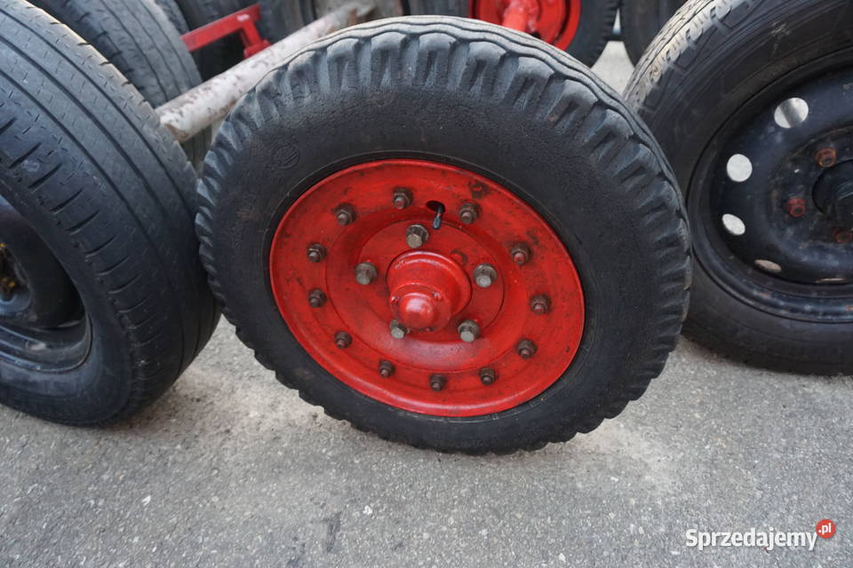 oś ośka fabryczna rolnicza 23x5 opony koła Opony rolnicze mazowieckie Radom sprzedam