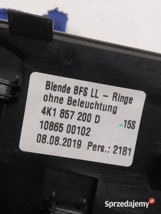 DEKOR LISTWA OZDOBNA DESKI EU 4K1857200D Audi A6