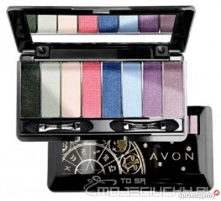 Avon Color paleta 8 cieni do powiek z lusterkiem Makijaż sprzedam