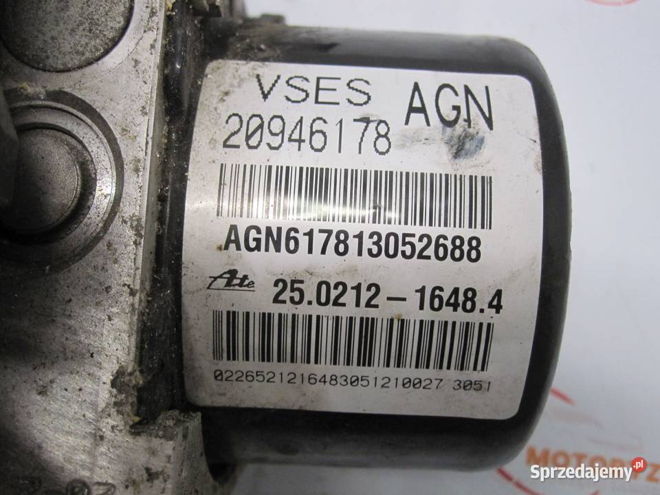 OPEL ANTARA 08r pompa ABS 20946178 osobowe świętokrzyskie Kielce