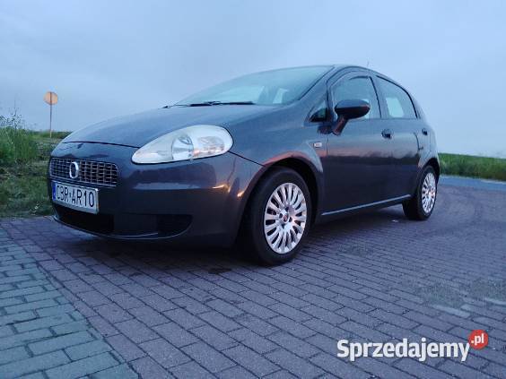 Fiat Grande Punto GAZ ZADBANY Rok produkcji 2007 Brodnica