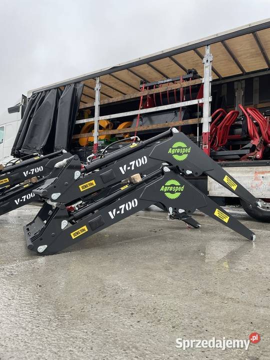 Ładowacz czołowy firmy Agrosped model V700 Ładowacze czołowe Dobromyśl sprzedam