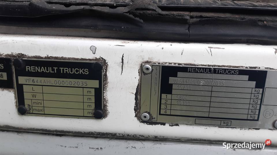 Renault Midlum 220 śmieciarka komunalna Zaklików
