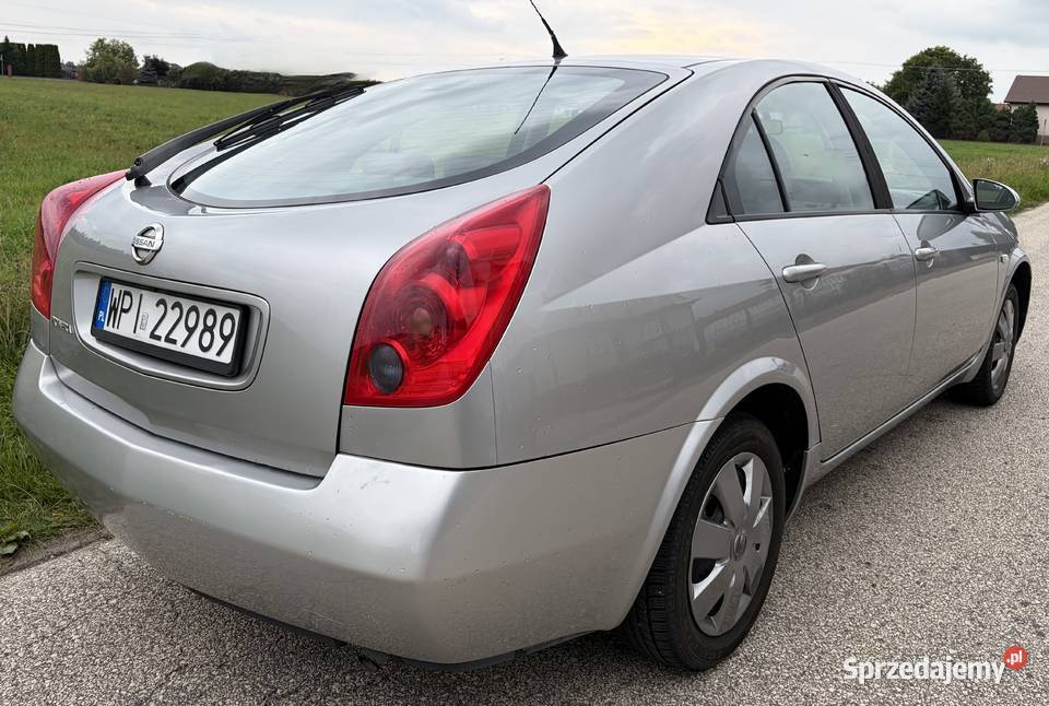 Nissan Primera 16 Benzyna nieuszkodzony Primera