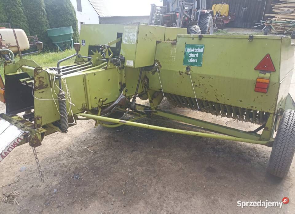 Prasa kostkująca wysokiego zgniotu Claas Trabant Rolnictwo