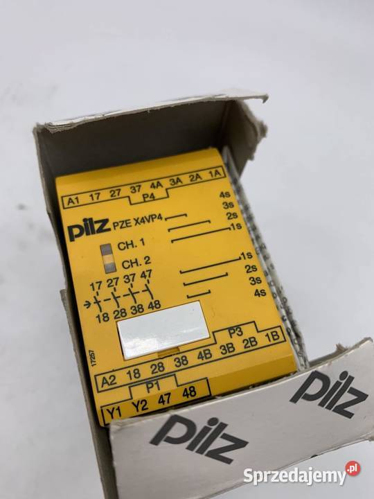 Pilz PZE X4VP4 C 24VDC 4NO 787586 Safety Relay mazowieckie Warszawa