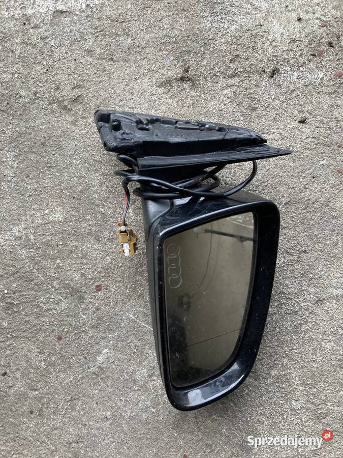 Lusterko prawe Audi b7 czarne igła osobowe Lusterka zewnętrzne Wolsztyn