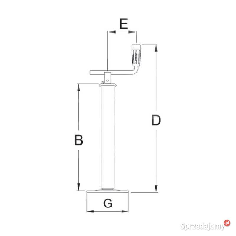 Stopa podporowa SIMOL P526 500 mm 500 E000031316 małopolskie Kamionna