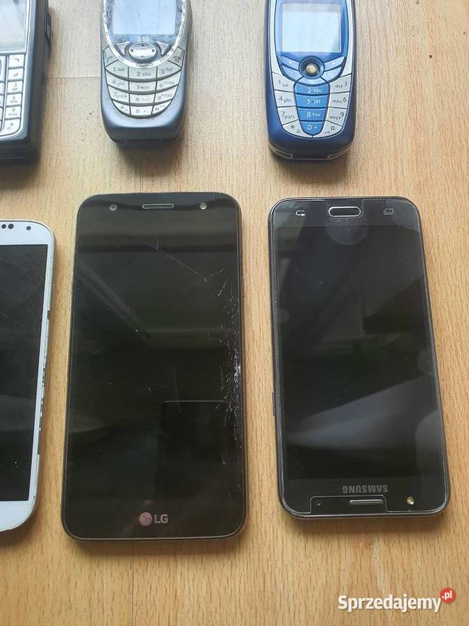 Telefony komórkowe smartfony 10 sztuk wszystkie łódzkie Łódź
