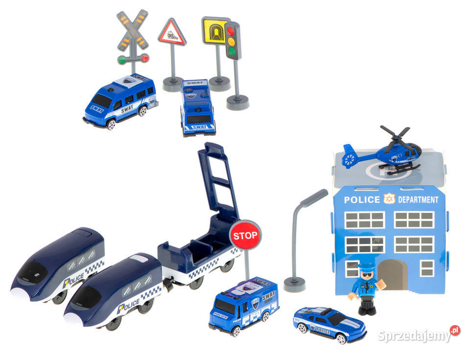 KOLEJKA ELEKTRYCZNA POCIĄG POLICJA AUTKA 92 Bielsk Podlaski sprzedam