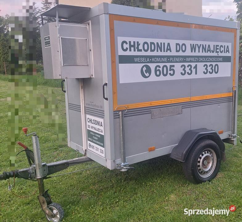 Przyczepa przyczepka chłodnia Gastronomia lubelskie Kraśnik