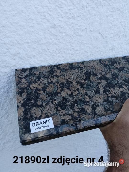 Parapety kamienne marmurowe Wieruszów