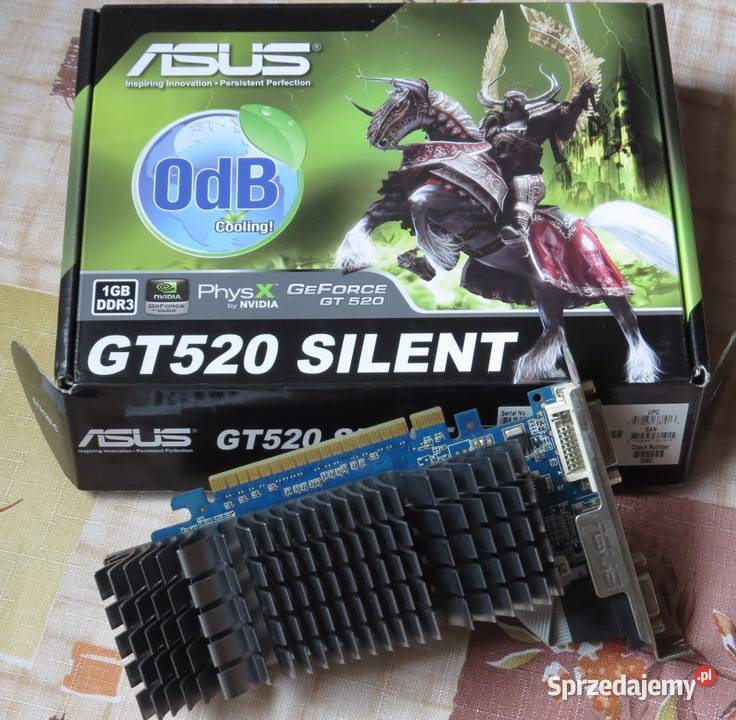 Asus GeForce GT520 PCIEx Podzespoły bazowe Legnica