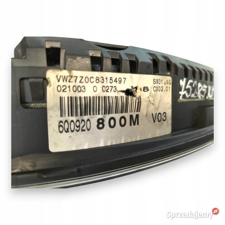 LICZNIK ZEGARY 6Q0920800M VW Polo IV 14 TDI sprzedam
