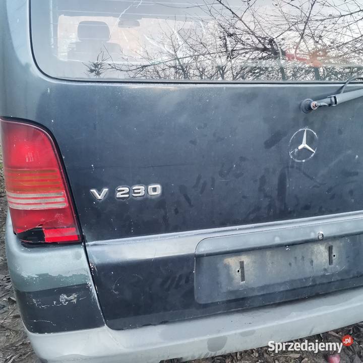 Mercedesa V klasa 23 td wszystkie części Części samochodowe