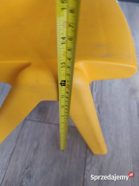krzesło krzesełko żółte dzieci dziecka Poznań