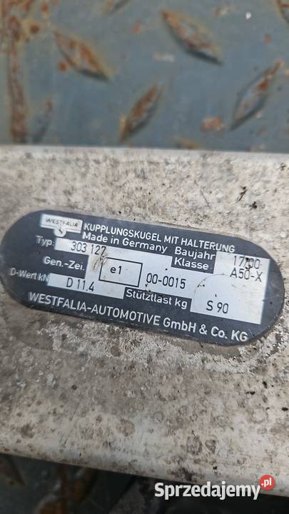 BMW E39 SEDAN HAK WYPINANY ODPINANY WESTFALIA mazowieckie Radom sprzedam