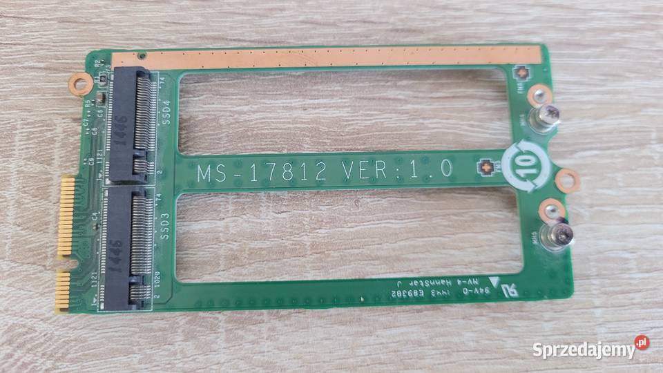 MSI Adapter 4x M2 SSD GT72 GT72VR oryginalny Łódź