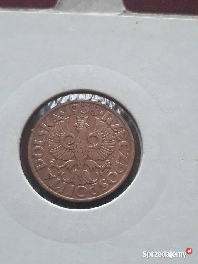 2 Grosze 1938 r Śliczne J wielkopolskie