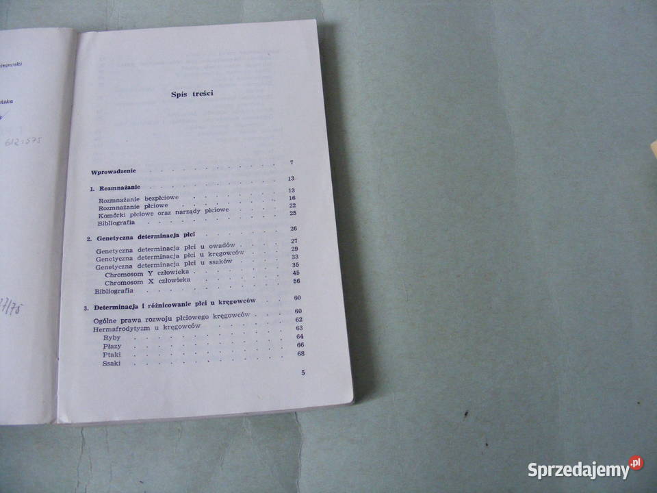 Biologia i kosmobiologia Determinacja i Rok wydania 1979