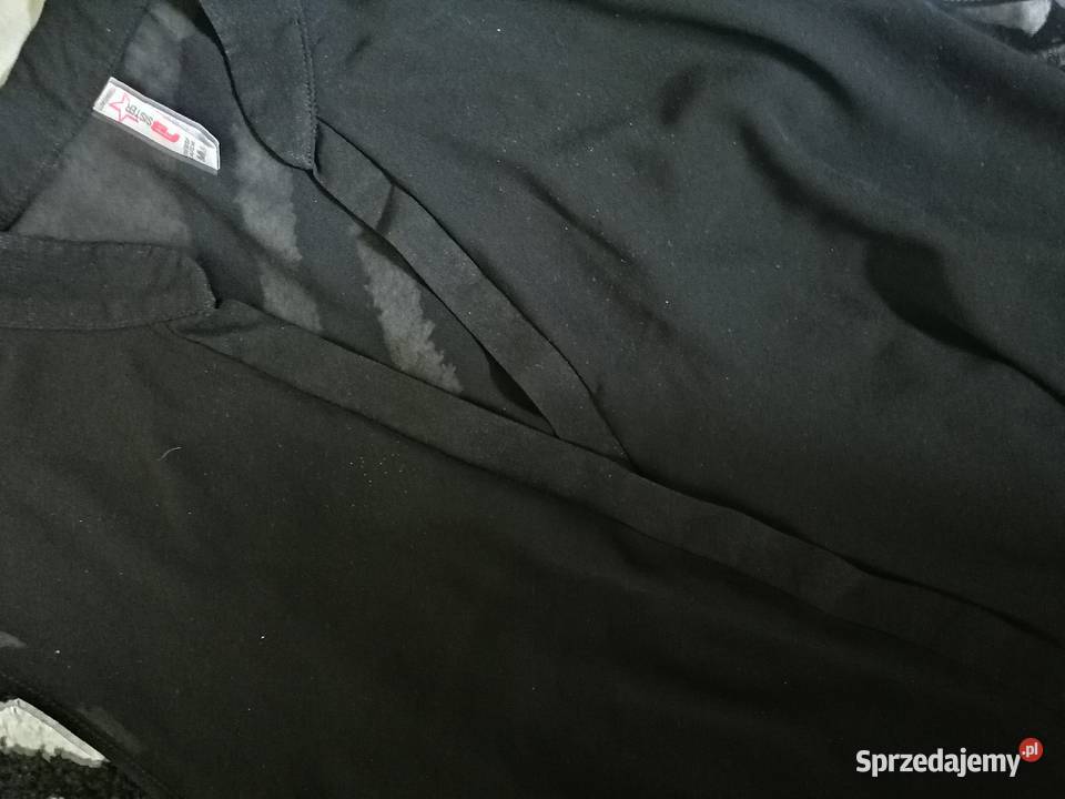 YORkER bluzka koszula crop top mgiełka z