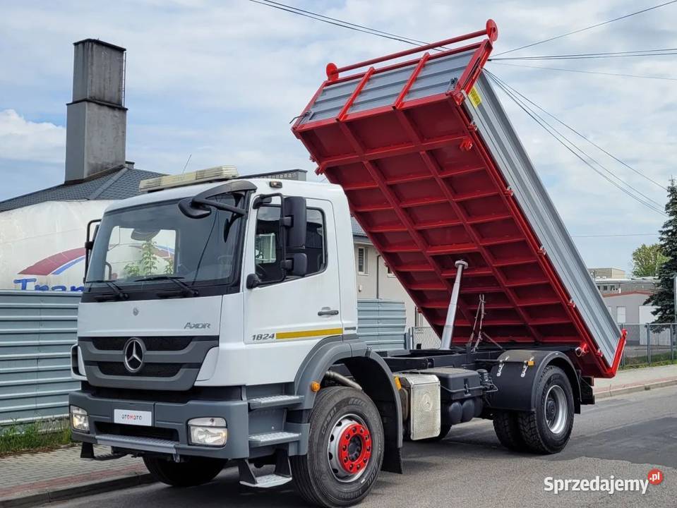 Mercedes Axor 1824 Nowy Kiper Wywrotka 3str Nowe 44281km Łańcut
