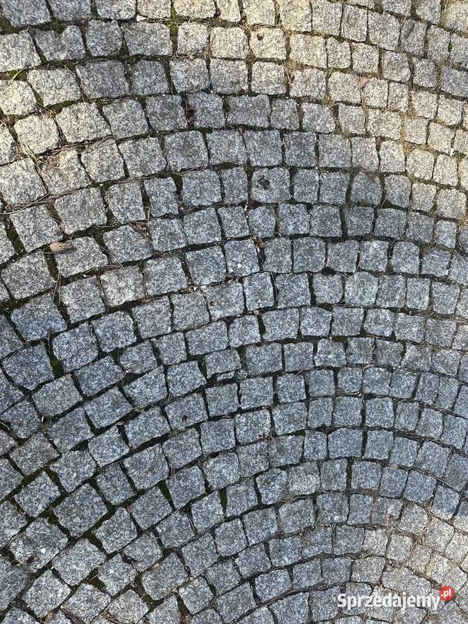 Kostka granitowa szara